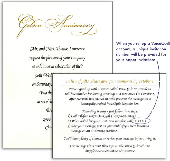 sample invitations